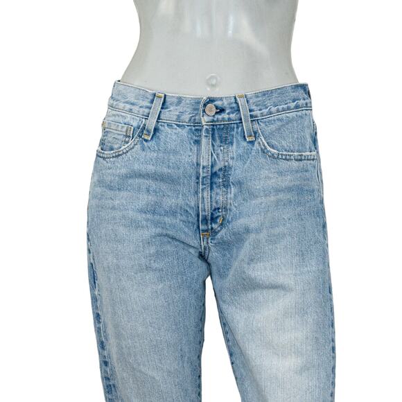 OUTERKNOWN SEA Jeans Generation Slim Selvedge Denim Distressed ripped sz 25 - Picture 11 of 14